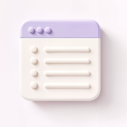 Blog Post Sidebar icon
