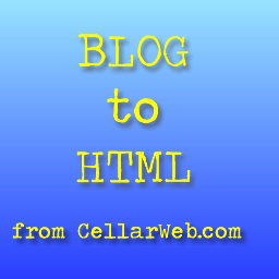 Blog To HTML icon