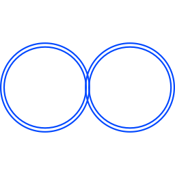 Blue Infinity Blocker icon