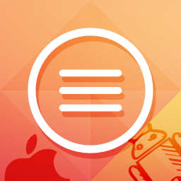 Blurry – Mobile menu icon