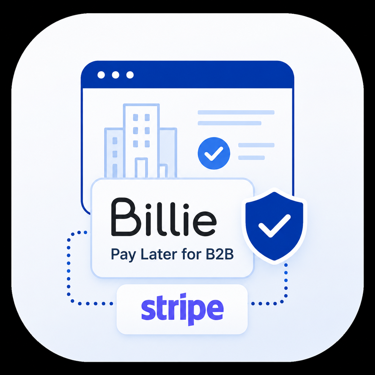 BelievinTech B2B Pay Later Gateway for Billie icon