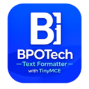 BPOTech Text Formatter with TinyMCE icon