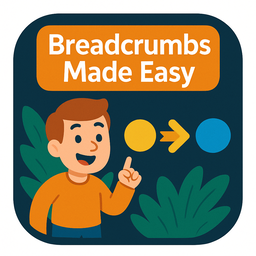 Breadcrumbs Made Easy icon