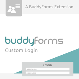 BuddyForms Custom Login icon