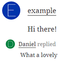 BuddyPress First Letter Avatar icon
