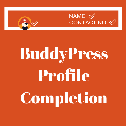 BuddyPress Profile Completion icon