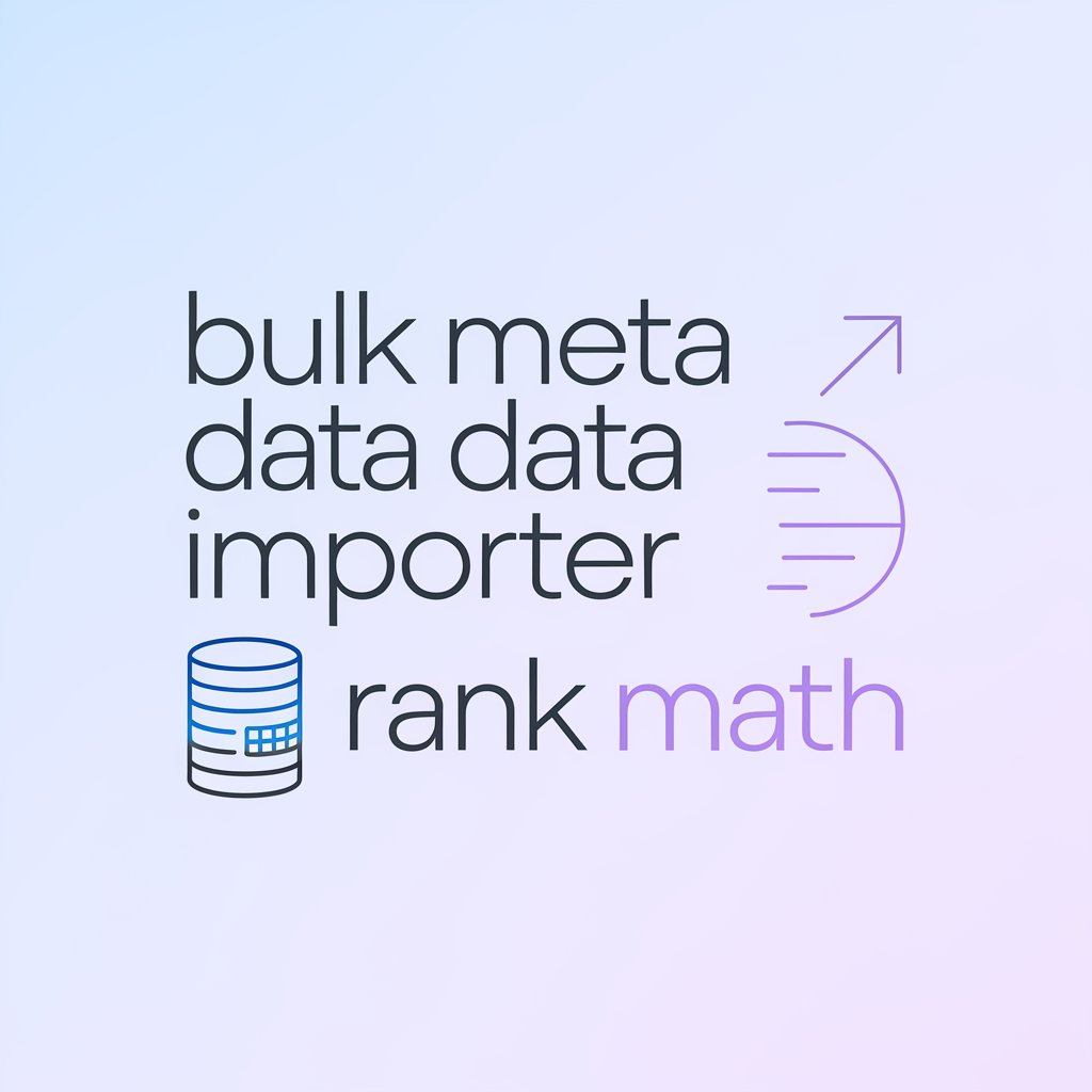 Bulk Meta Data Importer for Rank Math icon