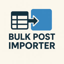 Bulk Post Importer icon