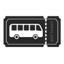 Bus Ticket Booking with Seat Reservation icon