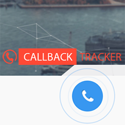 Callback Tracker – Click to call widget offering callbacks, live chats, email, and SMS messaging for streamlined customer interactions icon