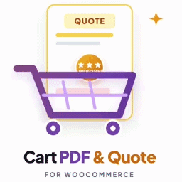 Cart PDF – Quote PDF for WooCommerce + Drag and Drop Template Builder icon