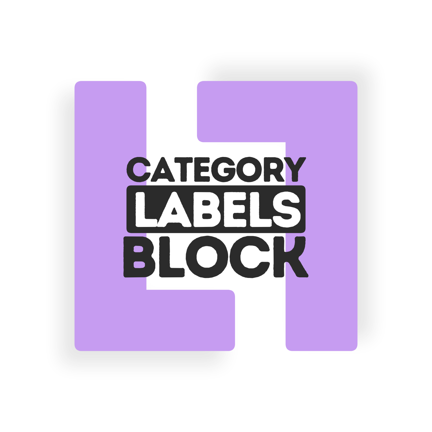 Category Labels Block icon
