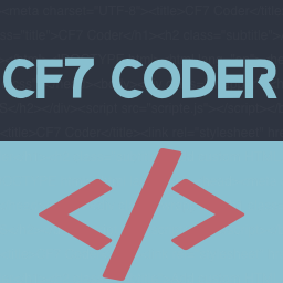 HTML Editor for Contact Form 7 icon