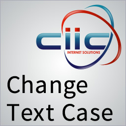 Change Text Case icon