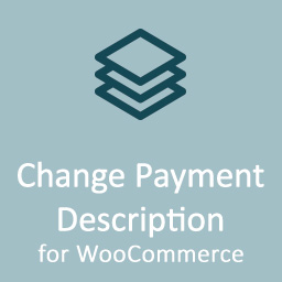 Change Payment Description for WooCommerce icon