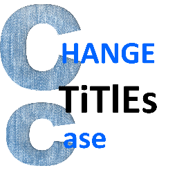 Change Titles Case icon