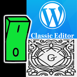 Classic Editor on off icon