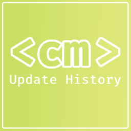 CM Update History icon