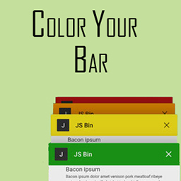 Color Your Bar icon