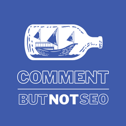 Comment But Not SEO icon