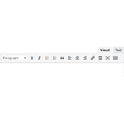 Comment Form with TinyMCE icon