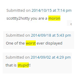 Comment Moderation Highlighter icon