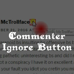 Commenter Ignore Button icon