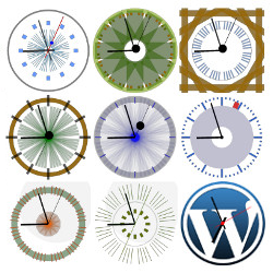 CoolClock – a Javascript Analog Clock icon