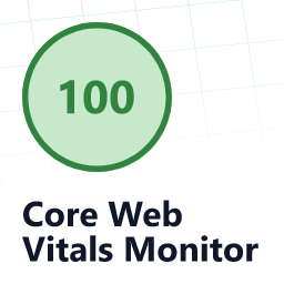 Core Web Vitals Monitor – Track your Page Speed & Load Times for Real Users icon