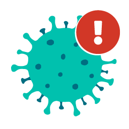 Coronavirus Alert Bar icon