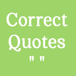 Correct Quotes icon