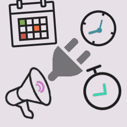 Countdown, Date, Time and Promoter icon