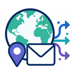 Country Email Router icon