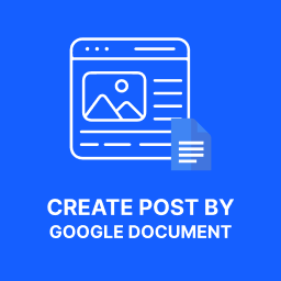 Create Post by Google Document icon