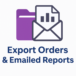 Export Customers Orders Email Reports for WooCommerce icon