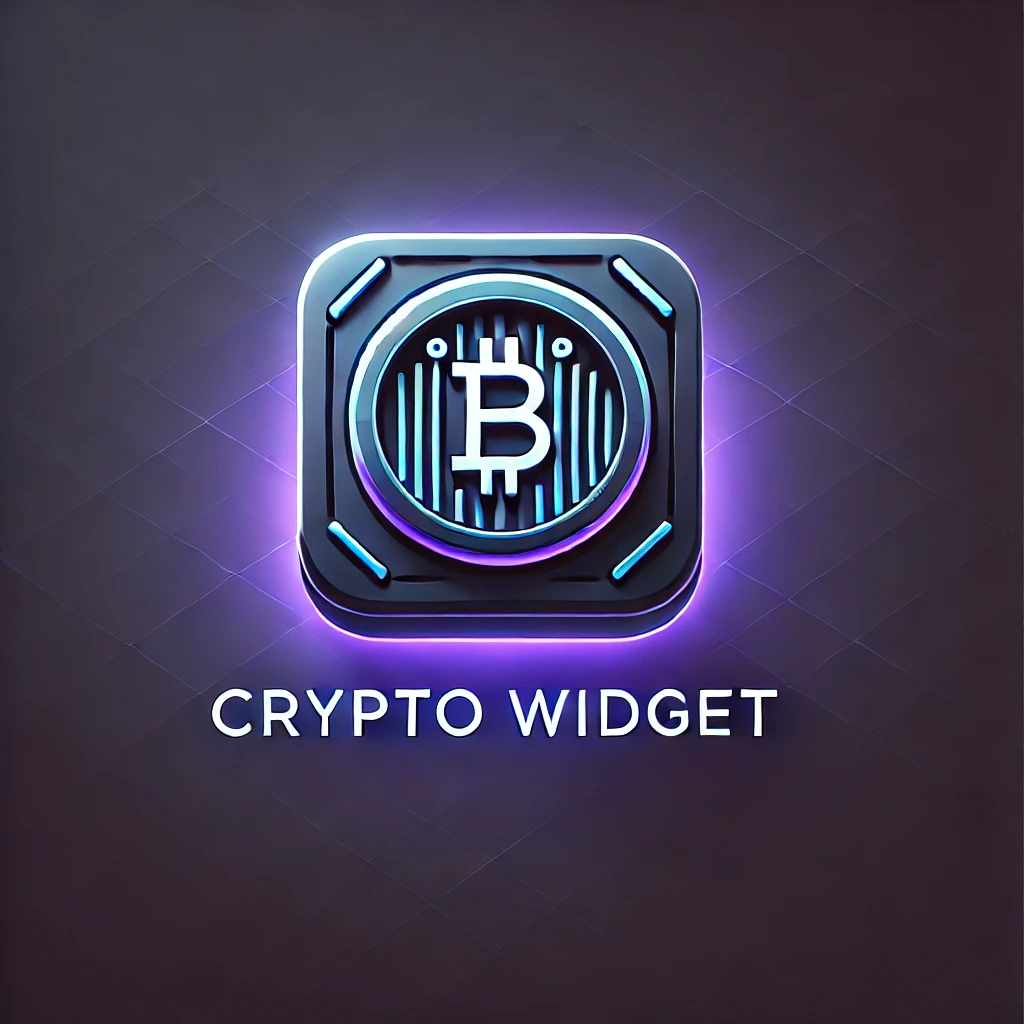 Cryptocurrency Widget Block icon