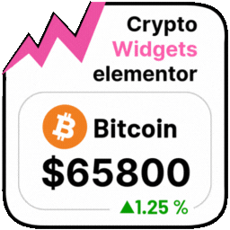 Cryptocurrency Widgets For Elementor icon