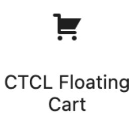 CTCL Floating Cart icon