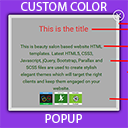 Welcome Popup icon