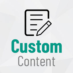 Custom Content icon