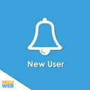 Custom New User Notification icon