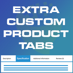 Extra Custom Product Tabs for WooCommerce icon