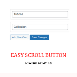 Custom Scrollable Button – My B21 Cards icon