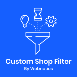 Custom Shop Filter by Webnotics icon