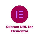 Custom URL for Elementor icon