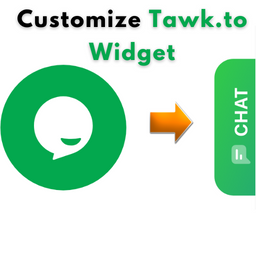 Customize Tawk.to Widget icon