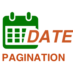 Date Pagination icon