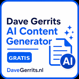 Dave Gerrits AI Content Generator icon