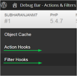 Debug Bar Actions and Filters Addon icon