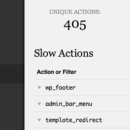 Debug Bar Slow Actions icon